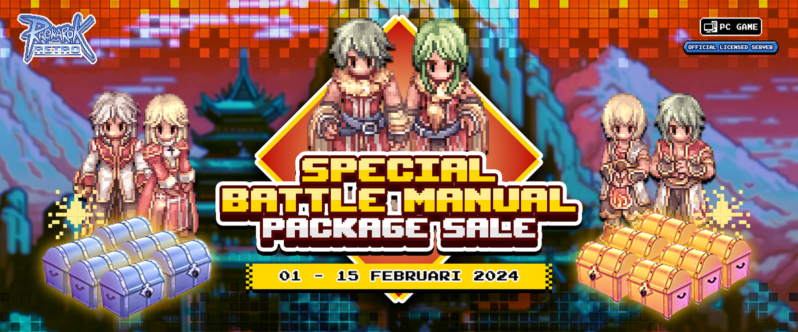 Ragnarok Retro Limited Battle Manual Package Sales February